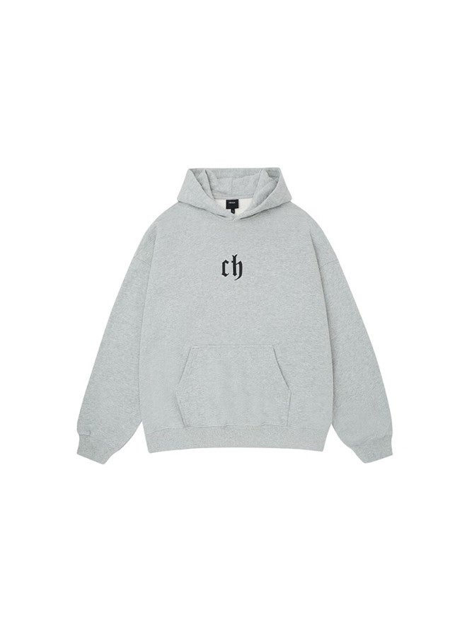 Chinism Ch Men's Classic Simple Hoodie, Couple's Sweatshirt, Heavyweight American-style Hoodie With Hood - Image 4