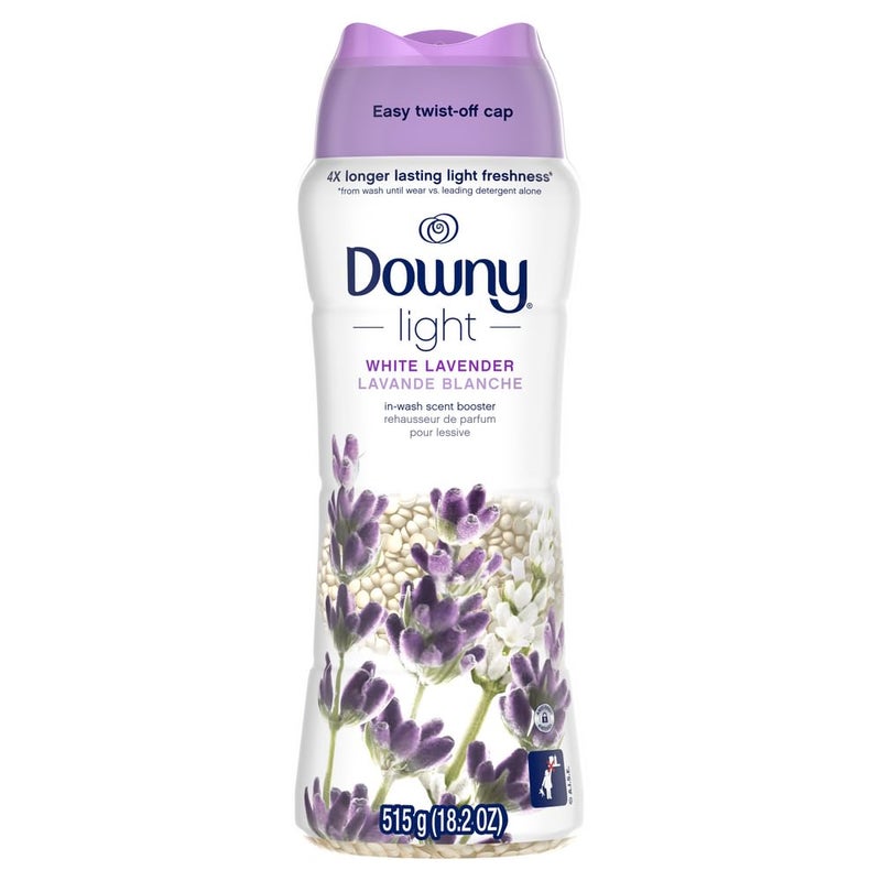 Downy Light Laundry Scent Booster Beads White Lavender Scent 182 OZ Inwash fabric beads designed to be gentle with a light boost of scent No Heavy Perfumes