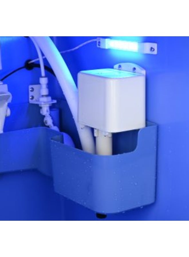 سنو فيلج آلة صنع الثلج التجارية من Snow Village، 50 كجم/24 ساعة، ماكينة ثلج ستانلس ستيل مدمجة تحت الطاولة بسعة تخزين 12 كجم، للمطاعم والفنادق والمقاهي - Image 3