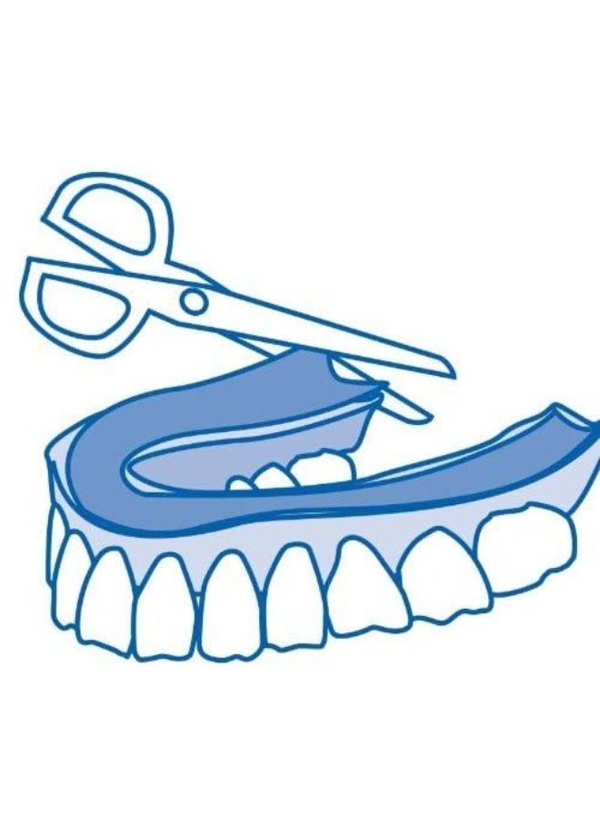 Fittydent وسائد لاصقة لأسنان فتيDent سوبر 15 شريط - خالية من الزنك - Image 5