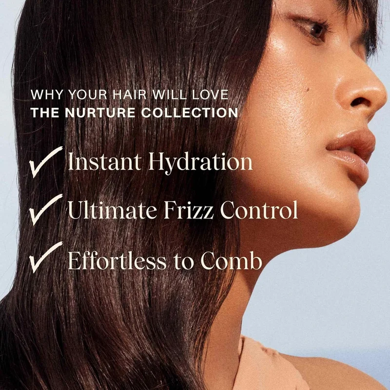 JVN JVN Nurture Hydrating Conditioner - 60 mL, Moisturizing and Shine Enhancing for All Hair Types