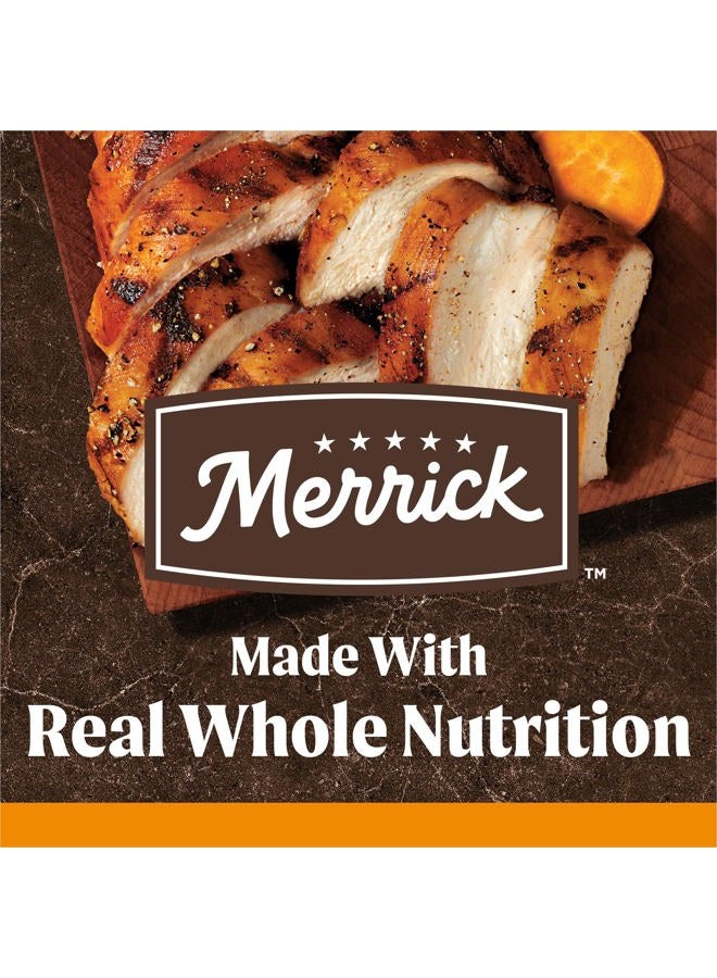 Merrick Premium Grain Free Dry Adult Dog Food, Wholesome And Natural Kibble With Real Chicken And Sweet Potato - 22.0 lb. Bag - Image 3