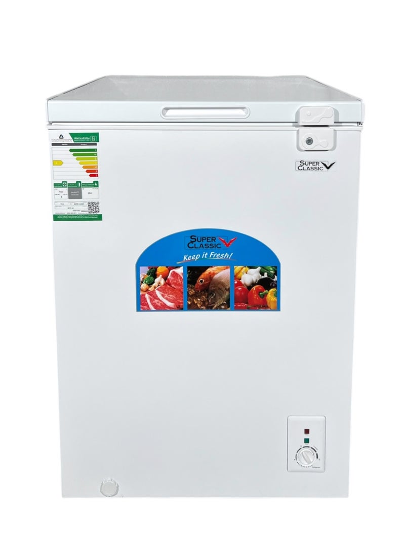 SUPER CLASSIC Super Classic Chest Freezer, 141 Liters, 5 Feet, White - SPCF-165  - Image 5