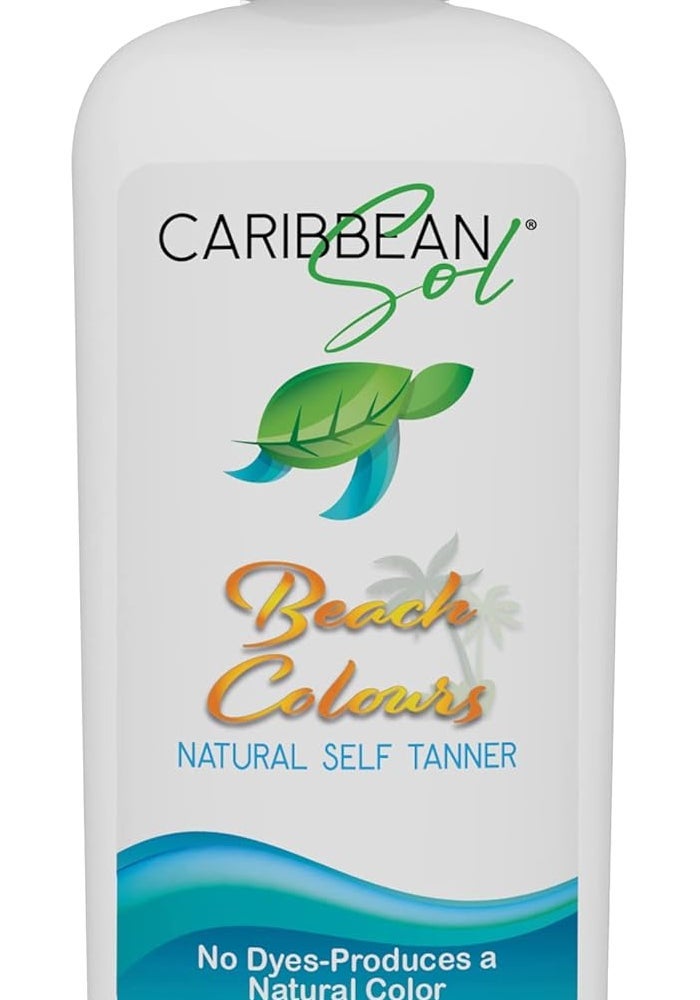 Caribbean Sol Natural Sun & Skin Care Caribbean Solutions Beach Colours Natural Self Tanner - 6oz - Image 1