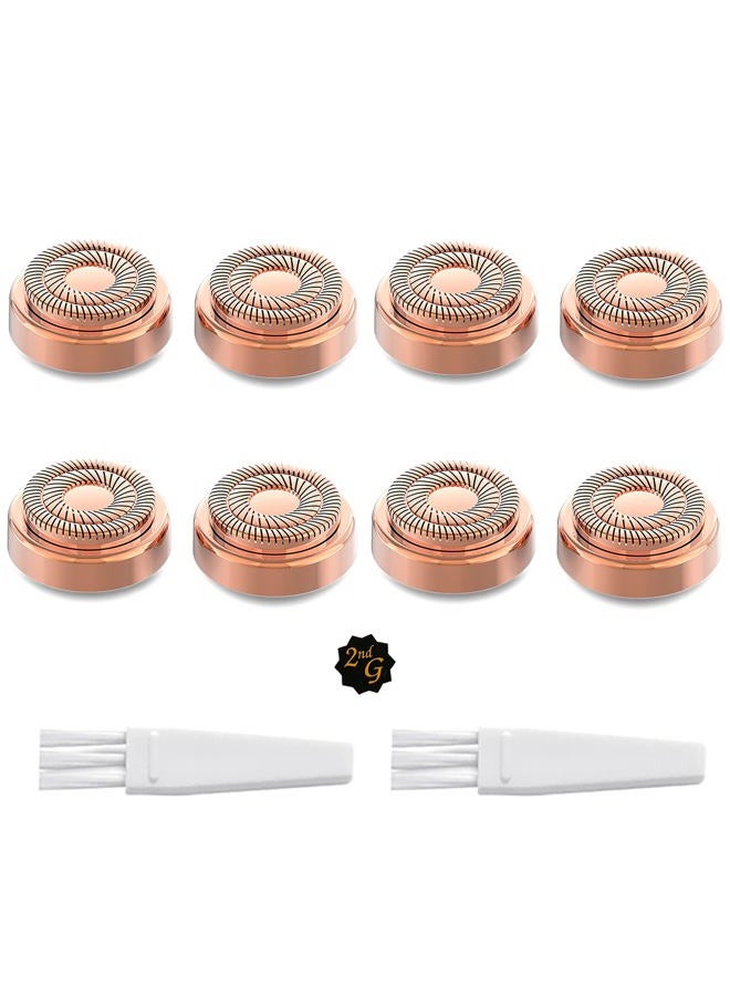 tuokiy Replacement Heads for Flawless Finishing Touch Facial Hair Removal Tool for Women. Just fit Gen 2 Hair Removal Device - Image 1