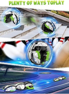 إم مياويان سيارة ثعبان بجهاز تحكم عن بعد 2025، عجلة دوارة 360 درجة، سيارة ثعبان بهلوانية بجهاز تحكم عن بعد، مع ضوء LED، تتضمن المجموعة (سيارة متصلة 1، جهاز تحكم عن بعد × 1، بطارية ليثيوم 1، كابل شحن × 1، مفك براغي) أكثر من 60 دقيقة من وقت اللعب، مناسبة للألعاب الداخلية والخارجية للأطفال فوق سن 6 سنوات.  - Image 3