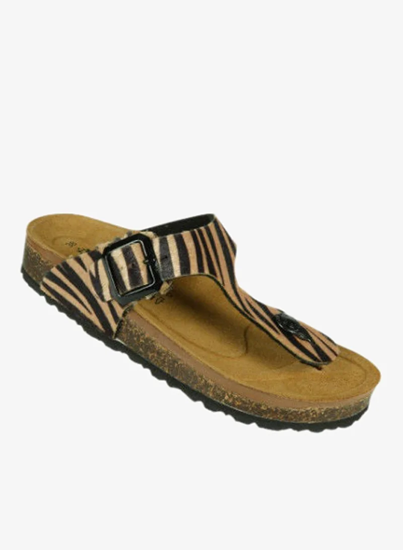 BiOCHIC Biochic Ladies Slim Thong Sandals 012-449 31830Q-Sabbia