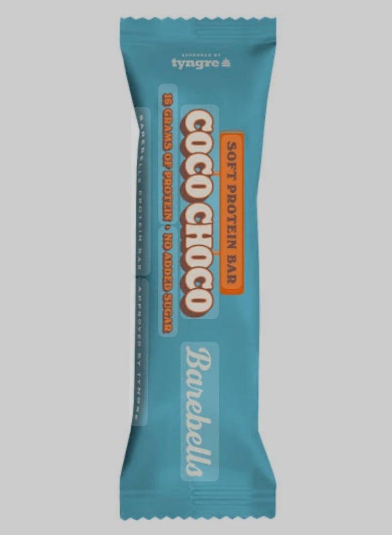 Barebells Protein Bar Coco Choco 12 Bars x 55g - High Protein Snack Bar with Coconut and Chocolate Flavor - Image 4