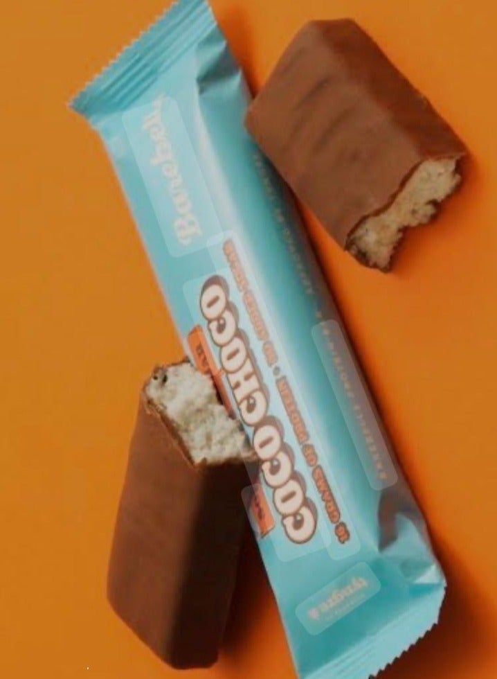 Barebells Protein Bar Coco Choco 12 Bars x 55g - High Protein Snack Bar with Coconut and Chocolate Flavor - Image 3