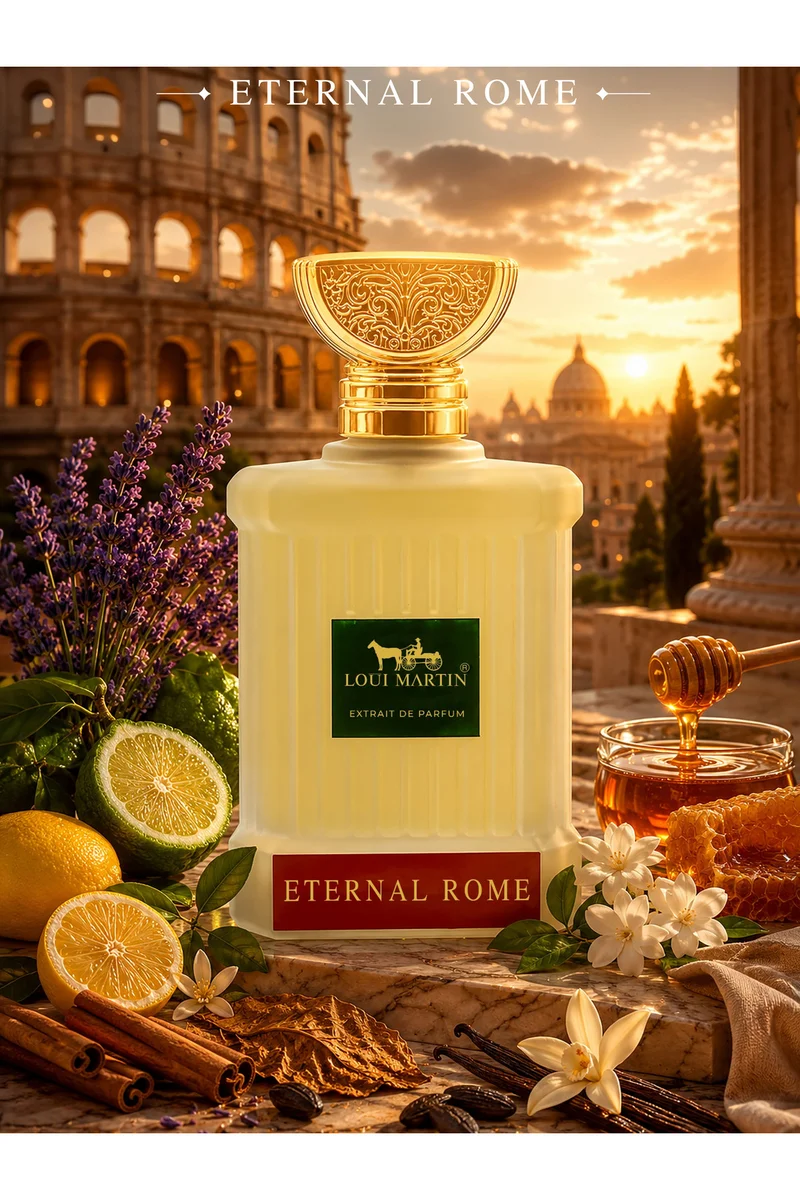 Loui Martin Eternal Rome Extrait De Parfum 100ml | Premium Elegant Fragrance | Sophisticated Long-Lasting Perfume