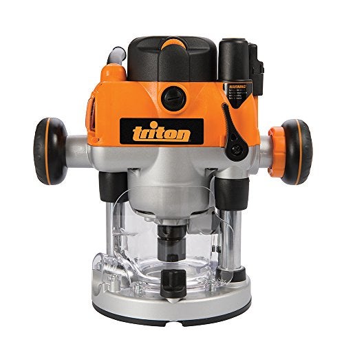 Triton MOF001 2-1/4 HP / 13 Amp Dual Mode Precision Plunge Router , Orange - Image 2