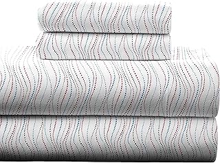 Pointehaven Flannel 170 GSM Sheet Set,Twin XL Metro - Image 1