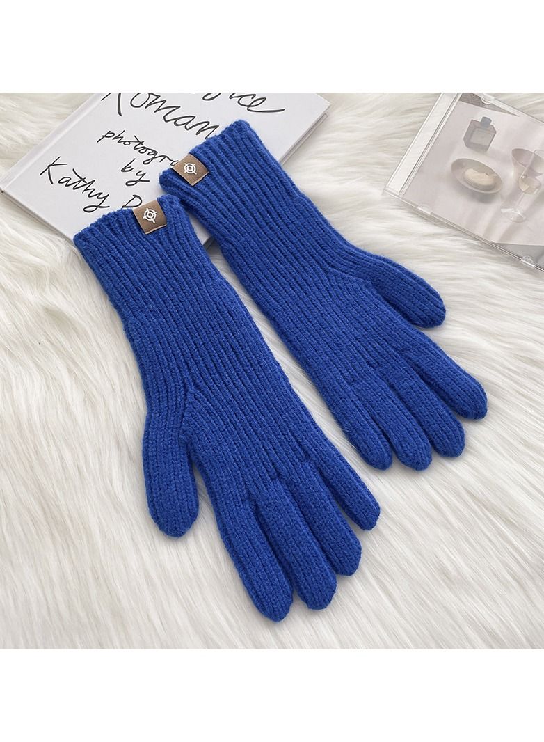 Loquat Solid Knit Gloves