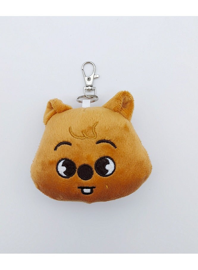 NIBEMINENT 1 Piece Skzoo Keychain Plush Toy Stray Kids Pendant