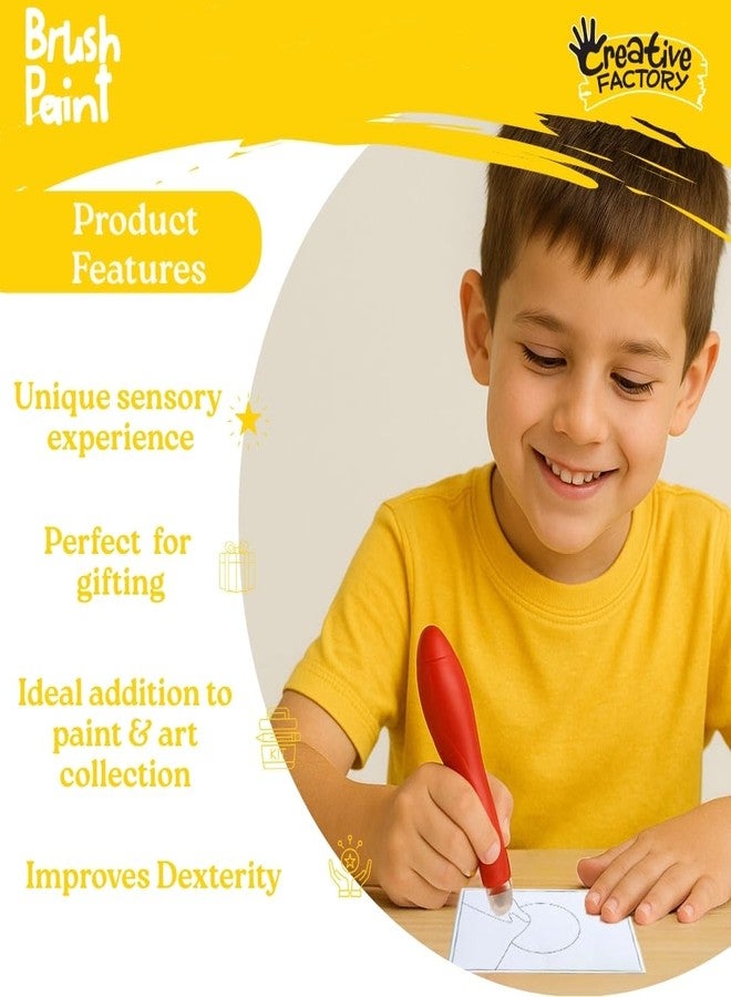 Creative Factory - Art Set - Brush Paint, Squeeze, Mess Free Painting Kit, Non-Toxic Paint, Toddler Toys & Activities, Painting Craft Kit, Boys and Girls Age 4+ - Image 3