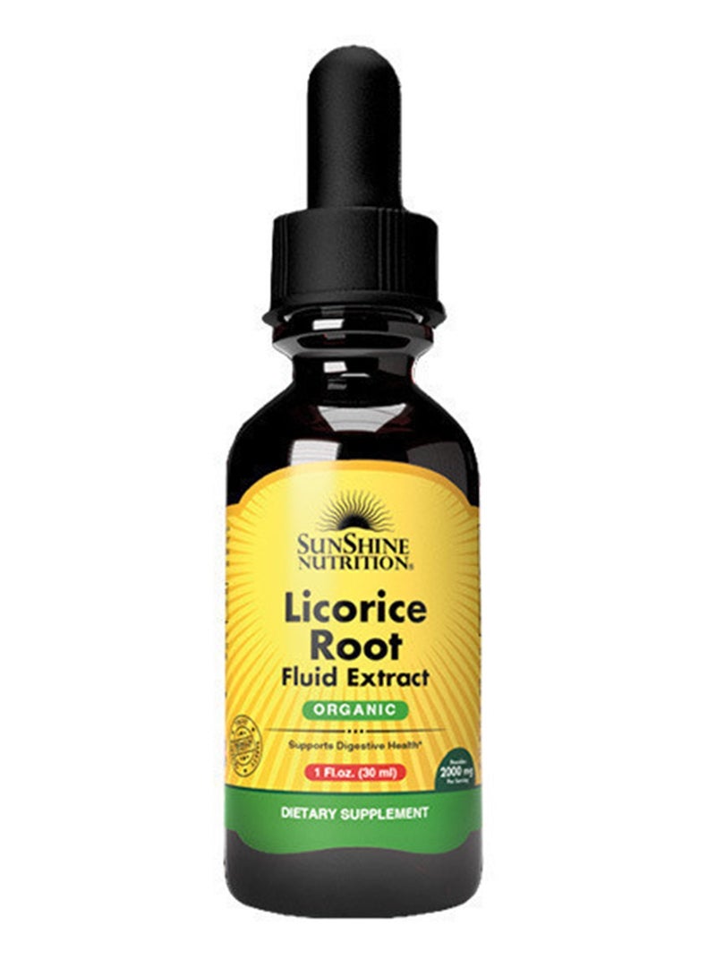 SUNSHINE NUTRITION مستخلص سائل جذر عرق السوس 1 أونصة سائلة 30 مل - Image 1