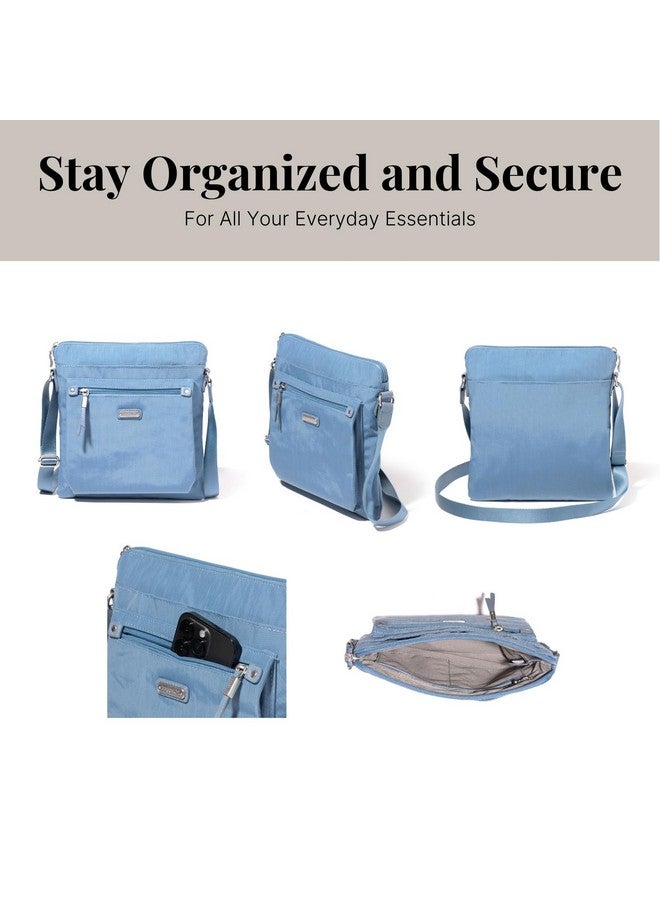 Baggallini Go Bagg With Rfid Wristlet - Travel Crossbody Bag for Women - Lightweight Water-Resistant Handbags - Image 4