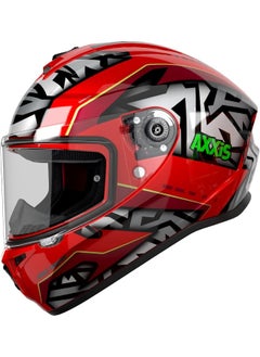 AXXIS AXXIS Draken S Jolly Helmet Red Gloss M  - Image 1