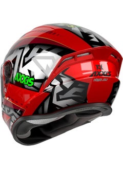 AXXIS AXXIS Draken S Jolly Helmet Red Gloss M  - Image 2