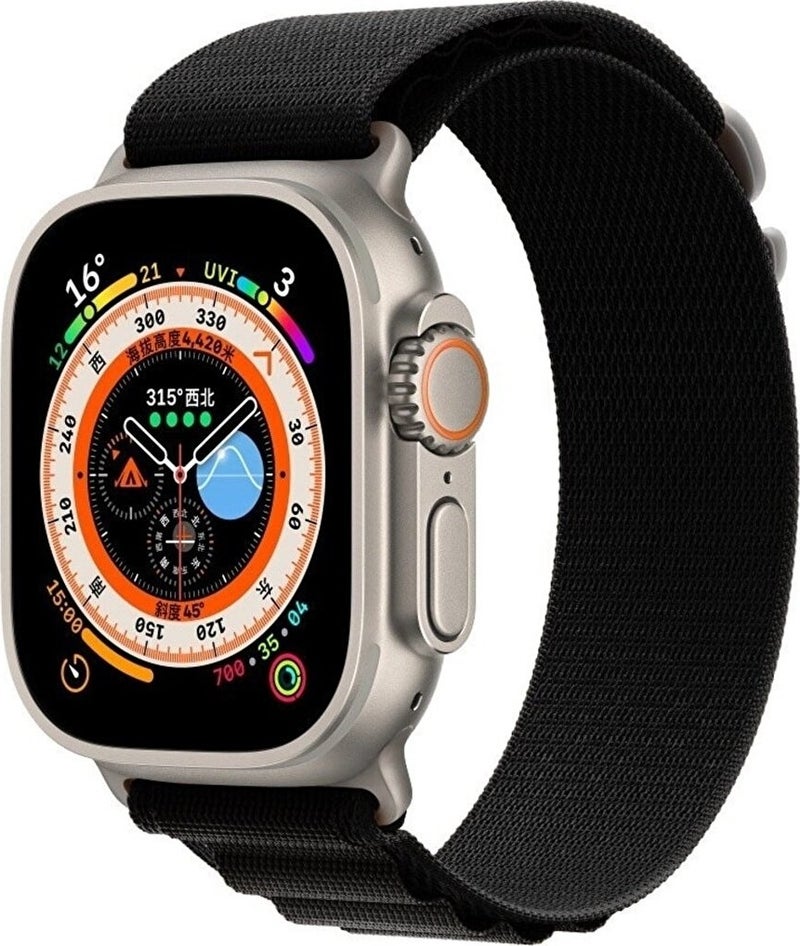 Decent Case Apple Watch 2/3/4/5/6/7/8/se/ultra 42MM 44MM 45MM 49MM Alpine Loop Metal Buckle Knitting Processing Strap