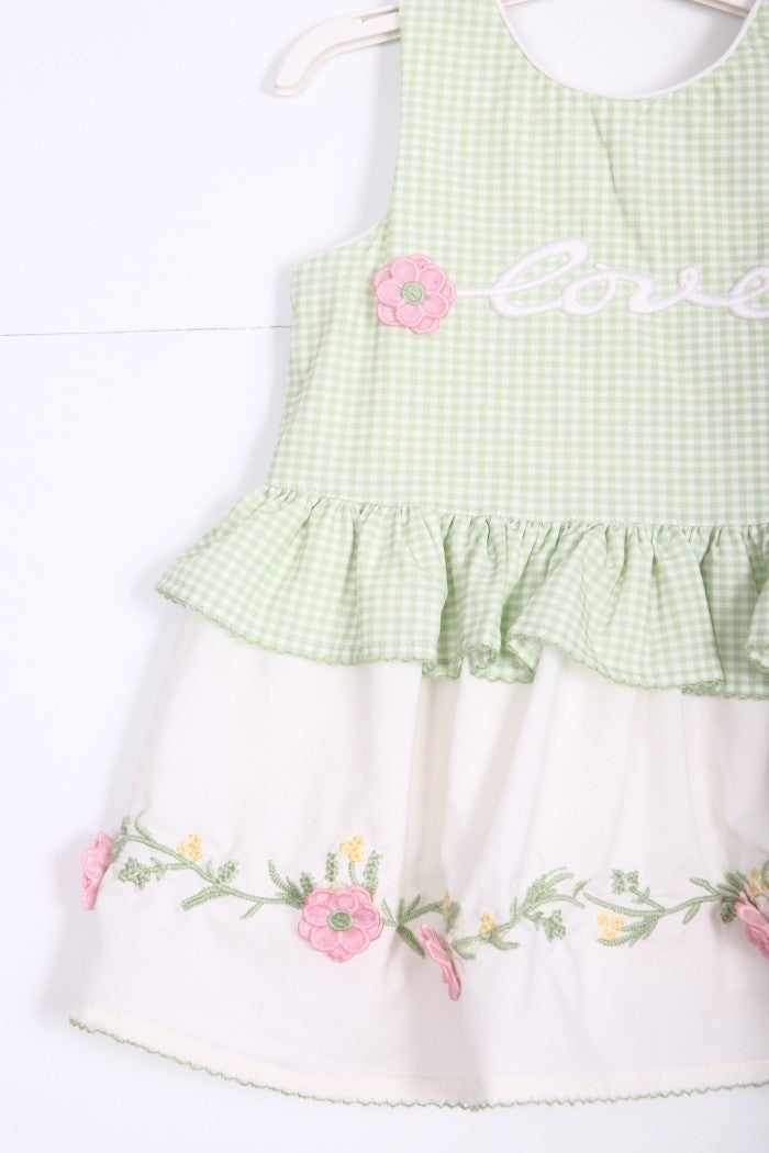 Top Teens Girls' dress, sizes 6 to 24 months, 3032 - Image 4