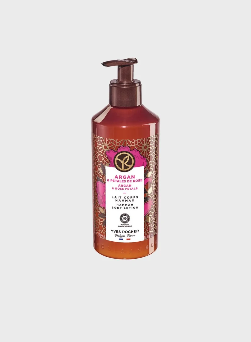 Yves Rocher Body Lotion Argan And Rose Petals 390Ml