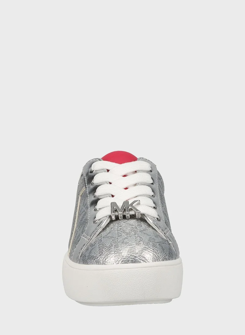 Michael Kors Youth Jordana Airin Low Top Lace Up Sneakers