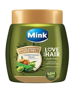 Mink Conditioning Cream with Olive Oil, Almond Oil and Aloe Vera - 800 Ml - pzsku/Z06791C4779DD8E38E61AZ/45/_/1718107167/62a4205f-caf1-4d49-8716-6cdc453eb245