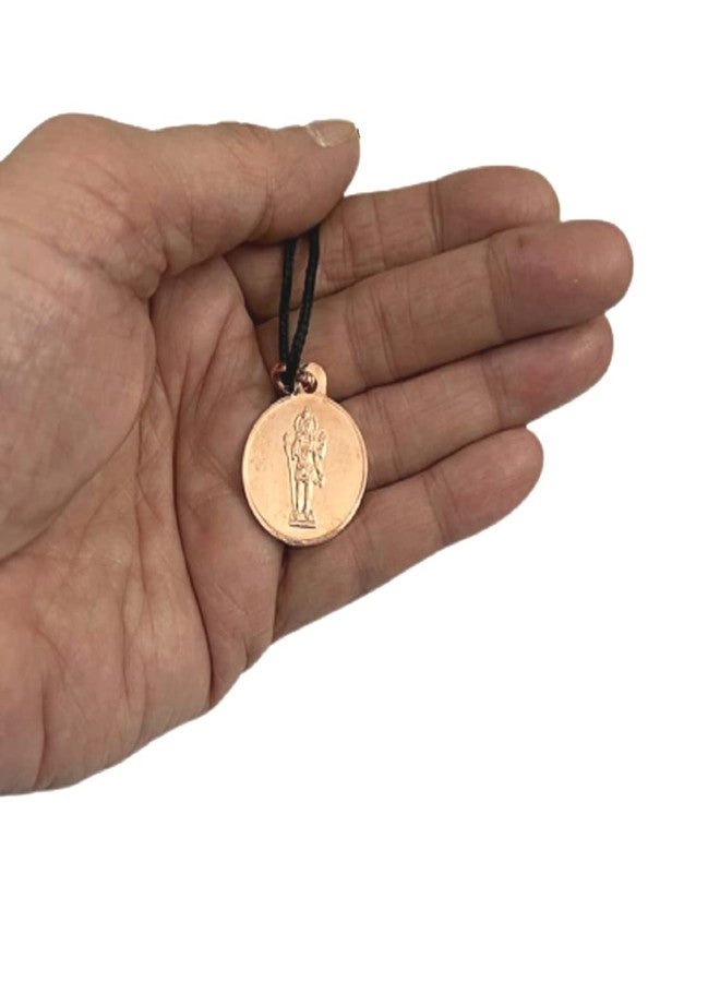 numeroastro Shri Mahamrityunjay Yantra Locket | قلادة من النحاس النقي (6 جرام تقريبًا) (1 قطعة) - Image 4