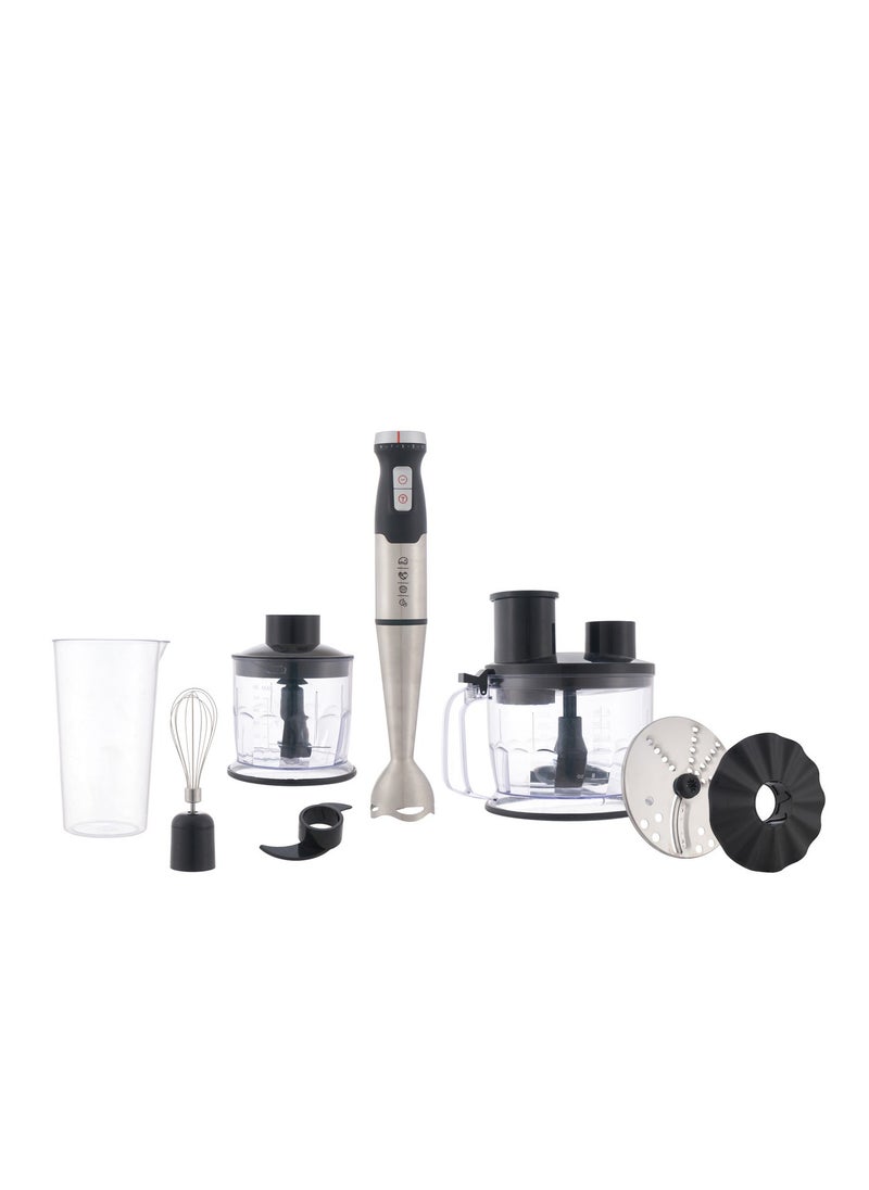 Ultra Ultra 10-in-1 Hand Blender with Attachments, 2 Liters, 1000W, Stainless Steel - UHB110SE 