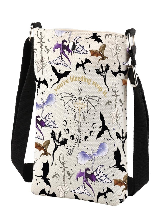 BNQL Fw Crossbody Bag Dragon Rider Gifts for Dragon Lovers Book Lovers Gifts Fw Inspired Gift Fantasy Romance Bookish Merchandise - Image 4