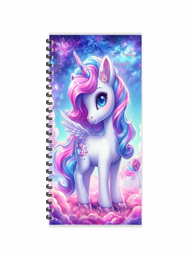 ESCAPER Unicorn Diary (A5 Size - Ruled Pages) (Cotton Candy Unicorn) - Image 1