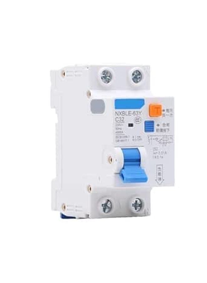 Residual Current Circuit Breaker 16A 1P N 230V Over Current Leakage Protection - Image 1