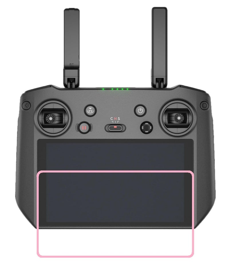 Vertus ® Tempered Glass Screen Protector for DJI RC Pro, Smart Controller, Mavic 2 Zoom, Air 2s, 3, 3 Cine - Image 1