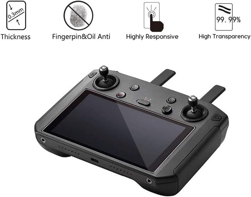 Vertus ® Tempered Glass Screen Protector for DJI RC Pro, Smart Controller, Mavic 2 Zoom, Air 2s, 3, 3 Cine - Image 3