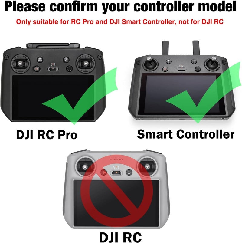 Vertus ® Tempered Glass Screen Protector for DJI RC Pro, Smart Controller, Mavic 2 Zoom, Air 2s, 3, 3 Cine - Image 2