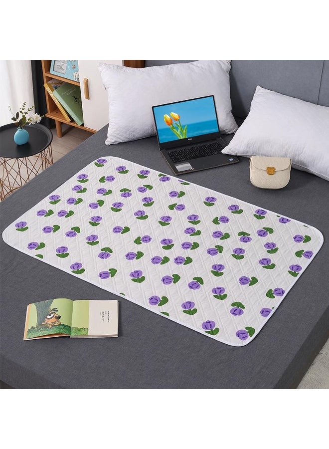 Menstrual Leak-Proof Pad Urine Mat Elder Incontinence Pad Bed Protector Adult Diaper Nappy Beding Sheet Cloth Breathable Waterproof Washable Mattress