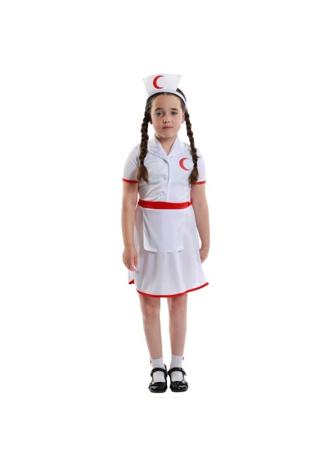 Halloween Mad Costumes Red Crescent Nurse Costume For Girls (Large) - Image 2