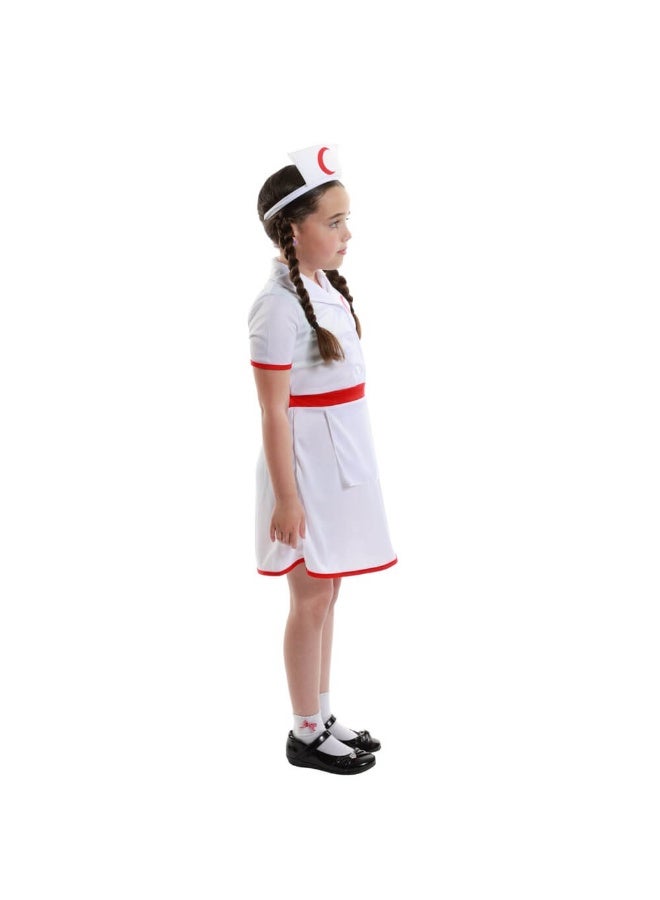 Halloween Mad Costumes Red Crescent Nurse Costume For Girls (Large) - Image 3