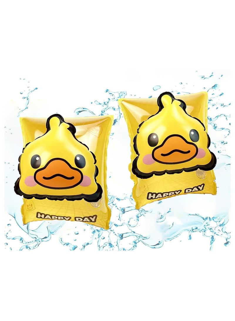 Goolsky 2Pcs Swimming Wing,Swimming Sleeve,Swimming Undershirt,Children's Swimming arm Band,Children's Buoyancy aids,Cute Cartoon Swimming Wing arm Ring Floating Tube,Water Sports Learning Swimming Training aids.  - Image 1