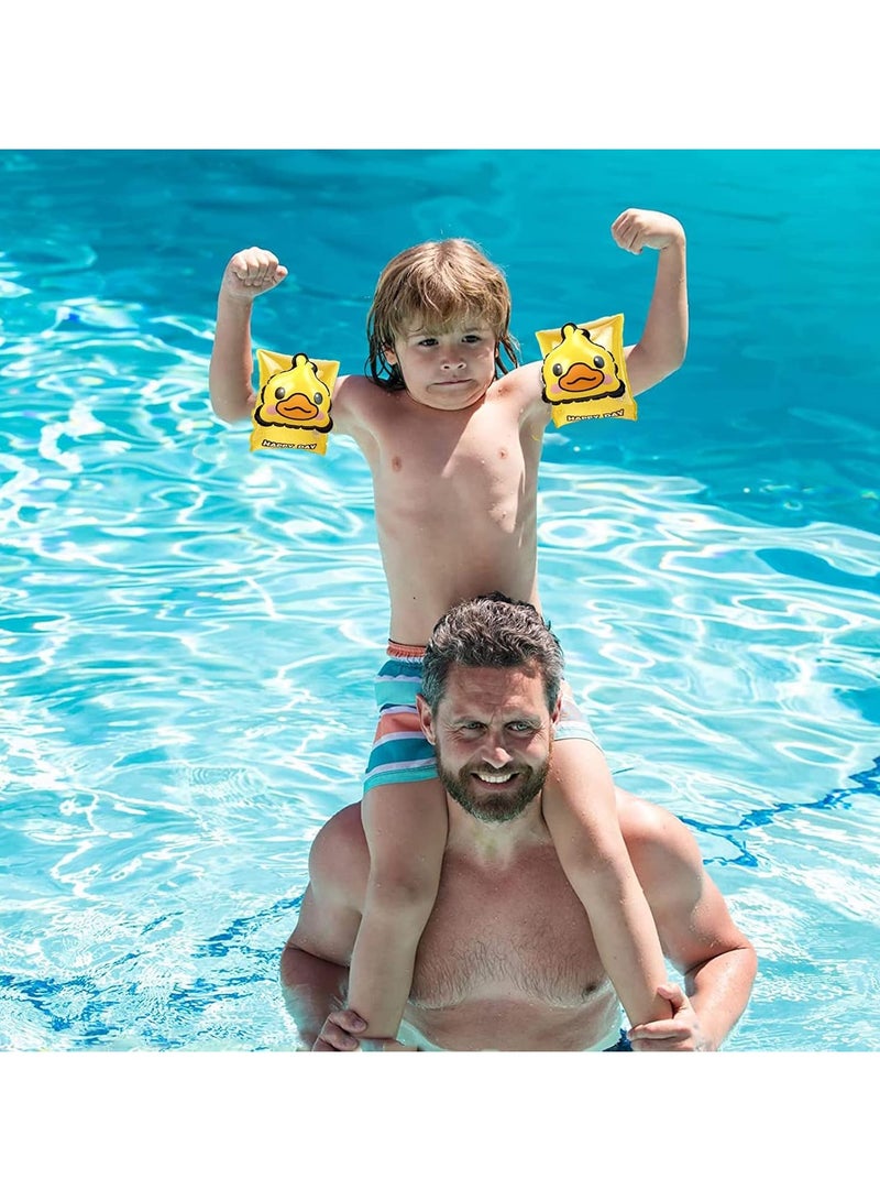 Goolsky 2Pcs Swimming Wing,Swimming Sleeve,Swimming Undershirt,Children's Swimming arm Band,Children's Buoyancy aids,Cute Cartoon Swimming Wing arm Ring Floating Tube,Water Sports Learning Swimming Training aids.  - Image 5