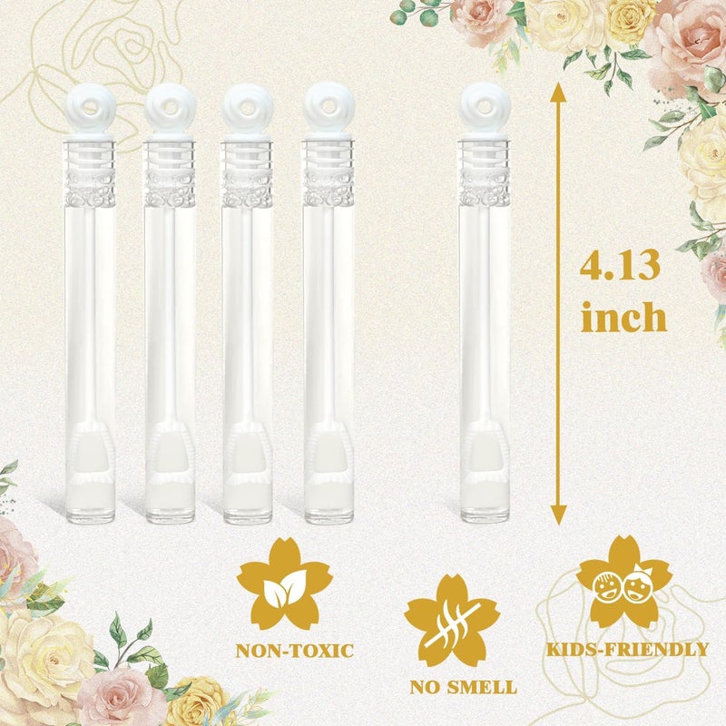 Wondrus White Bubbles Wands Party Favors Toys for Kids (100 Pack) - Image 2