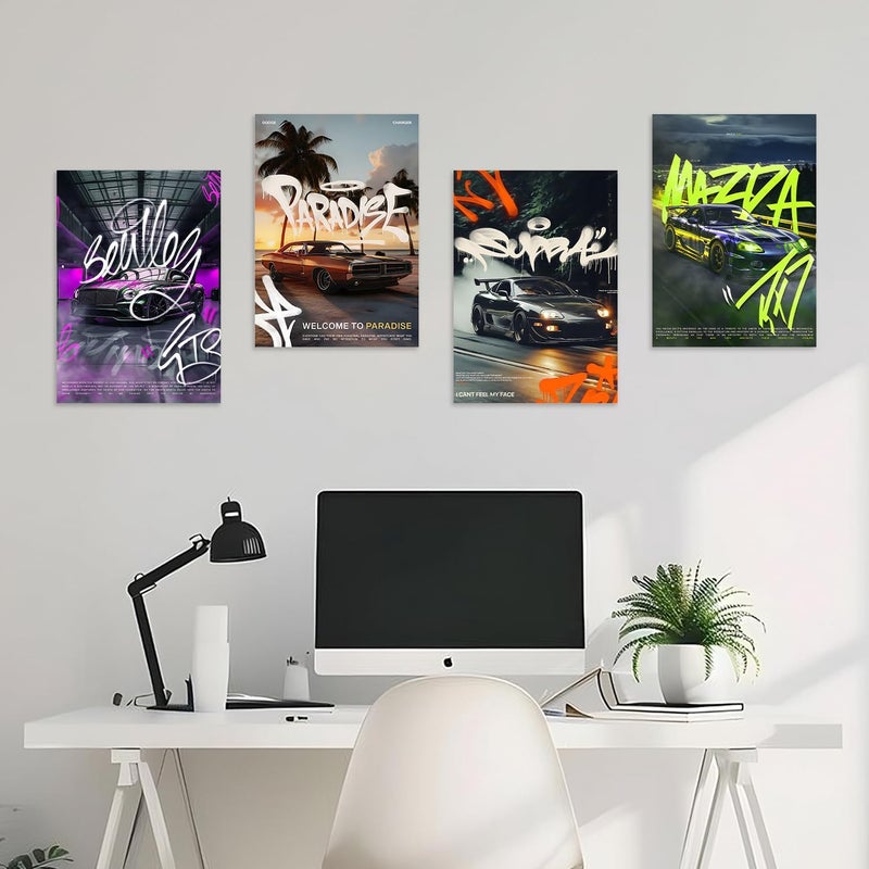 Wallgasm مجموعة Wallgasm من 8 ملصقات سيارات - Image 4