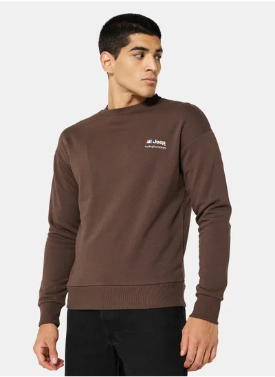 جاك اند جونز Jeep Long Sleeve Sweatshirt