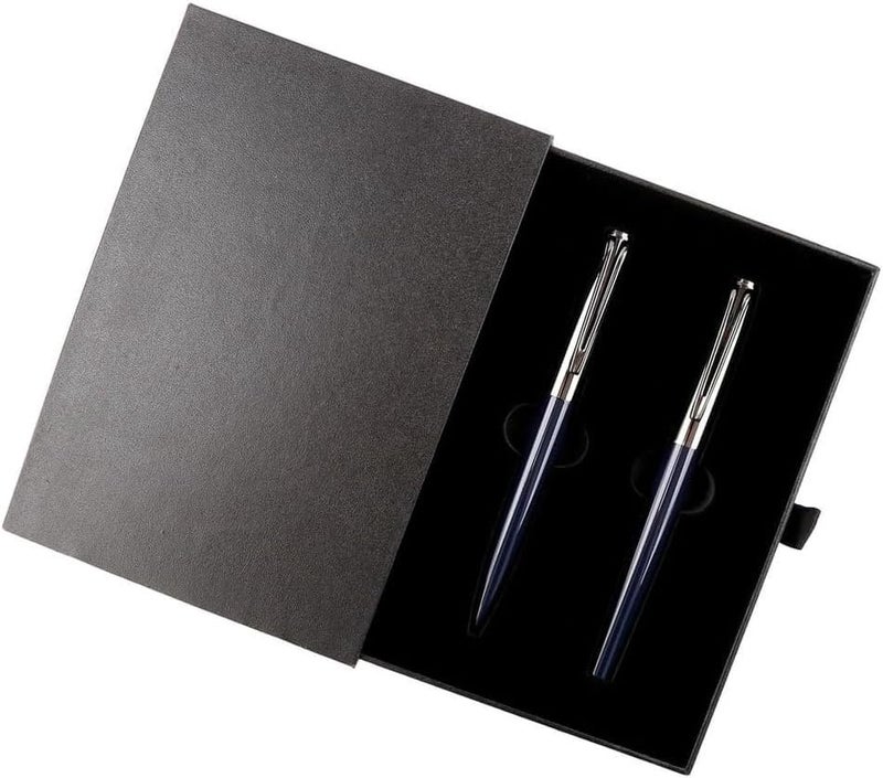 Premium 2-in-1 Rollerball and Ballpoint Pen Set - Image 1