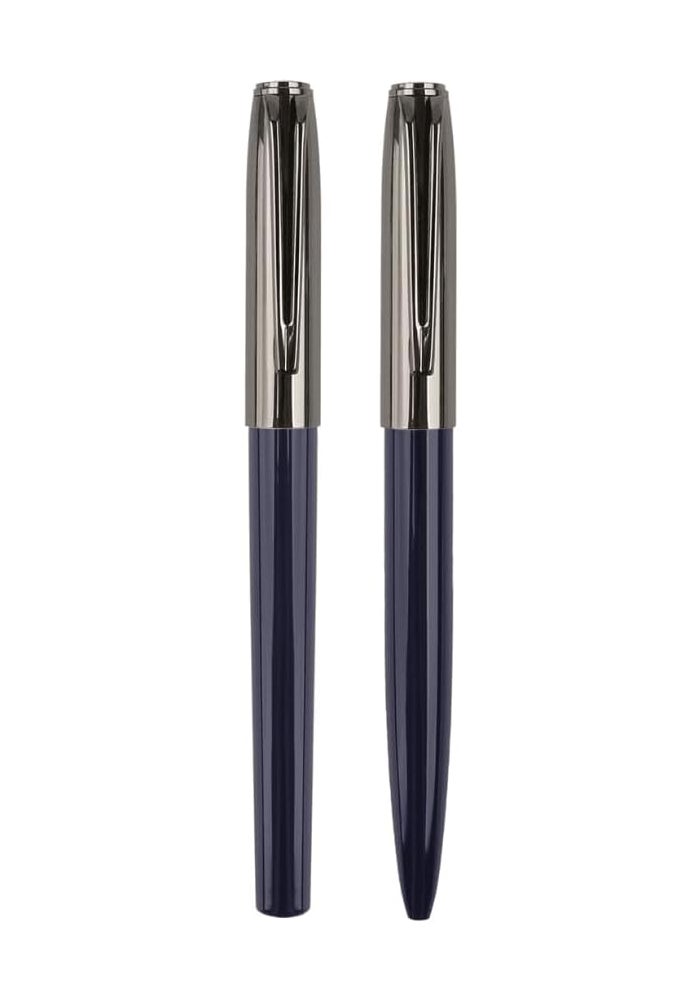 Premium 2-in-1 Rollerball and Ballpoint Pen Set - Image 2