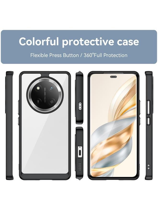 اس-توب جراب لهاتف Honor Magic7 Lite من سلسلة ملونة من الأكريليك الهجين المصنوع من مادة TPU - Image 2