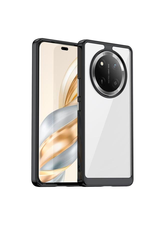 اس-توب جراب لهاتف Honor Magic7 Lite من سلسلة ملونة من الأكريليك الهجين المصنوع من مادة TPU - Image 1