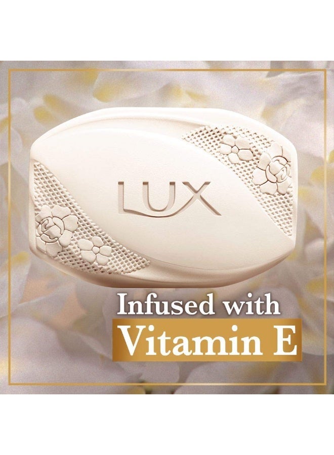 لوكس عرض صابون الجمال "لوكس جلو" (Lux Glow) بخلاصة الياسمين وفيتامين E لبشرة متألقة - عبوة 5 × 100 جم - Image 3