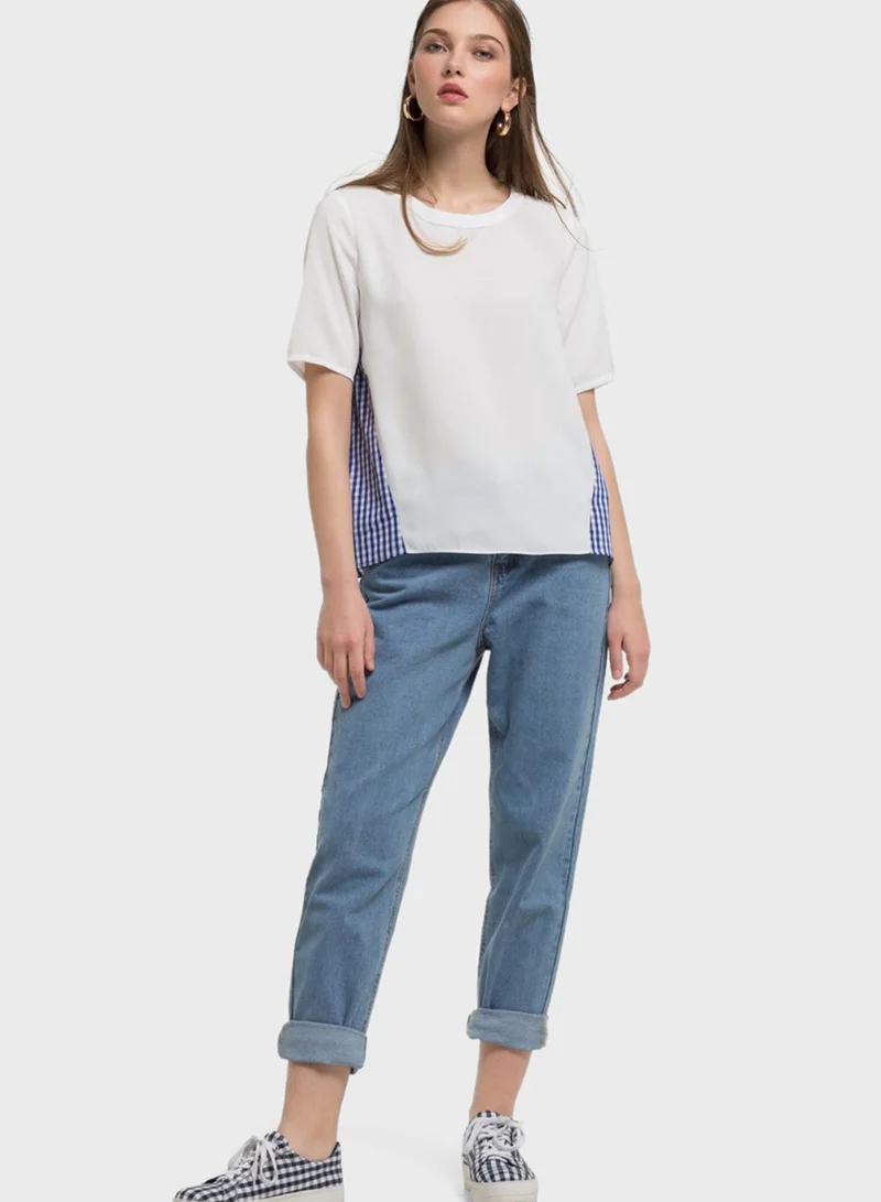 RINA Crew Neck Top